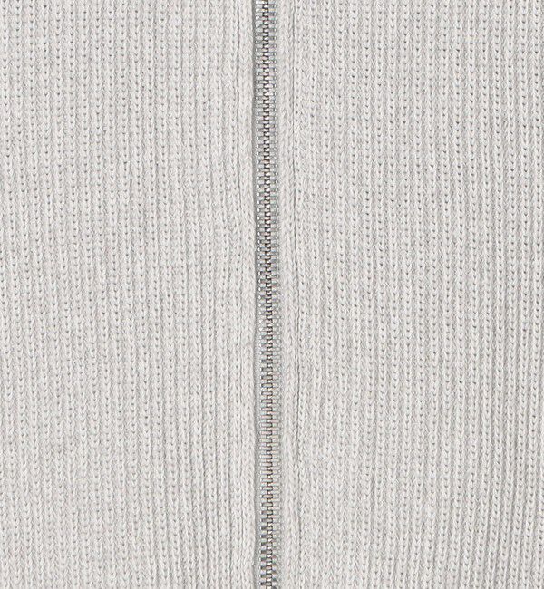 GALERIE VIE「コットンハーフカーディガン ハーフジップベスト」|ベスト・ジレ|