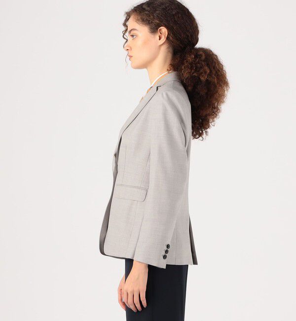 TOMORROWLAND collection「シャイニーピンヘッド シングル1Bジャケット」|テーラードジャケット|