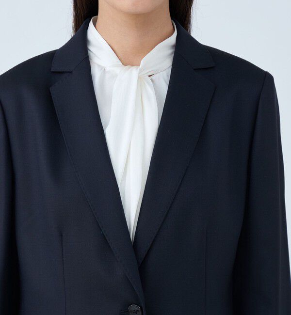 TOMORROWLAND collection「シャイニーピンヘッド シングル1Bジャケット」|テーラードジャケット|