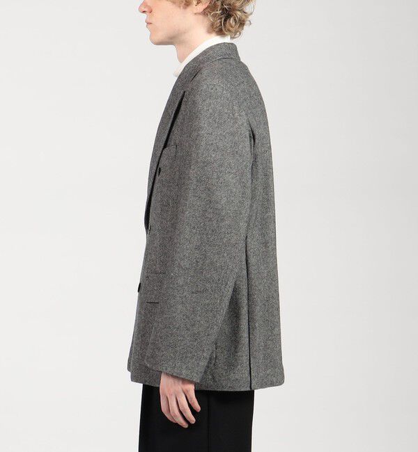 TOMORROWLAND MENS「タスマニアラムウール ダブルブレステッド6Bジャケット」|テーラードジャケット|