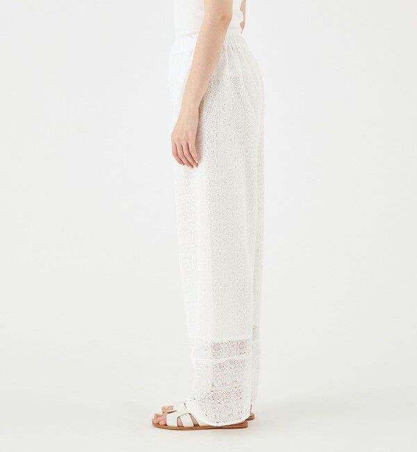 SOULEIADO「ケミカルレース イージーストレートパンツ」|その他|