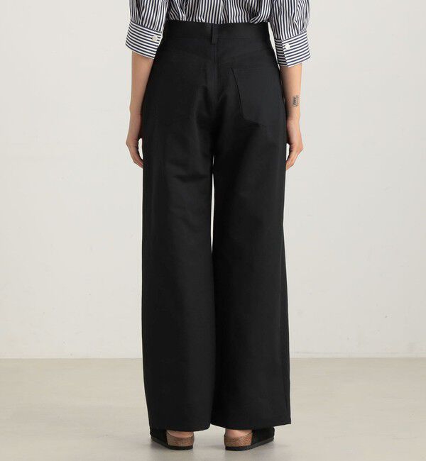 Edition「コットンリネン タックバギーパンツ」|その他|