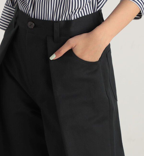 Edition「コットンリネン タックバギーパンツ」|その他|