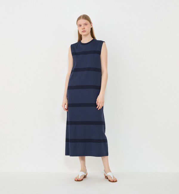 GALERIE VIE「ファインコットン ノースリーブワンピース」|ワンピース|