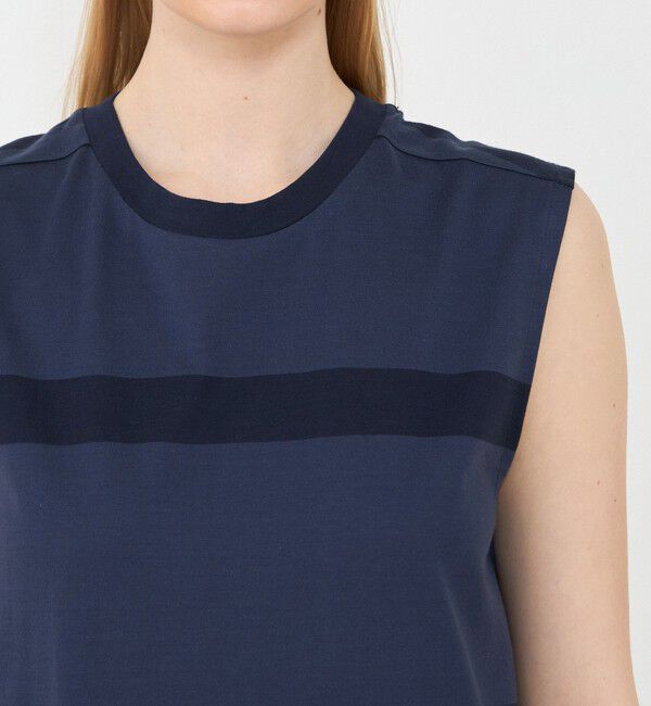 GALERIE VIE「ファインコットン ノースリーブワンピース」|ワンピース|