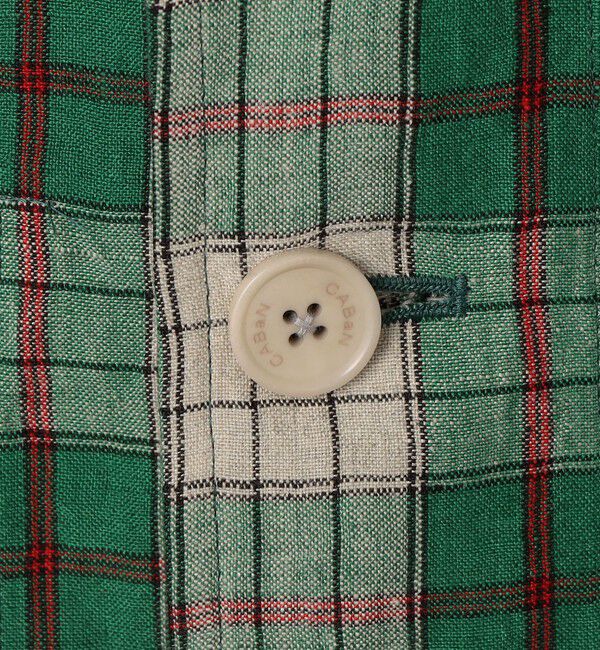 CABaN「CABaN リネン チェック3Pジャケット」|テーラードジャケット|