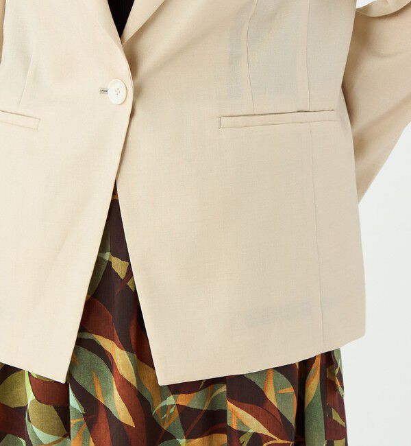 Ballsey「ドライコットンツイル 1Bテーラードジャケット」|テーラードジャケット|