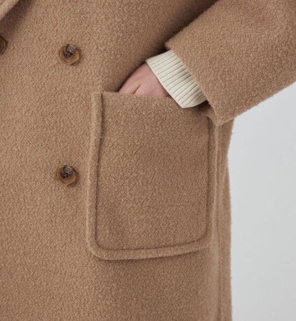 MACPHEE「ブークレーボンディング ダブルブレストコート」|その他|