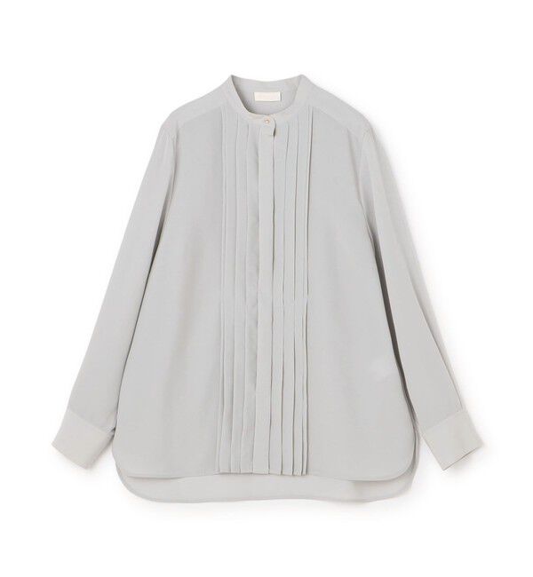 Ballsey「クリアデシン メタルボタンシャツブラウス」|シャツ・ブラウス|13 ライトグレー