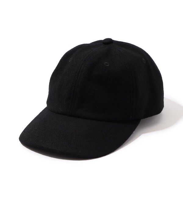 TOMORROWLAND GOODS「KIJIMA TAKAYUKI MELTON 6PANEL CAP」|キャップ・キャスケット|19 ブラック