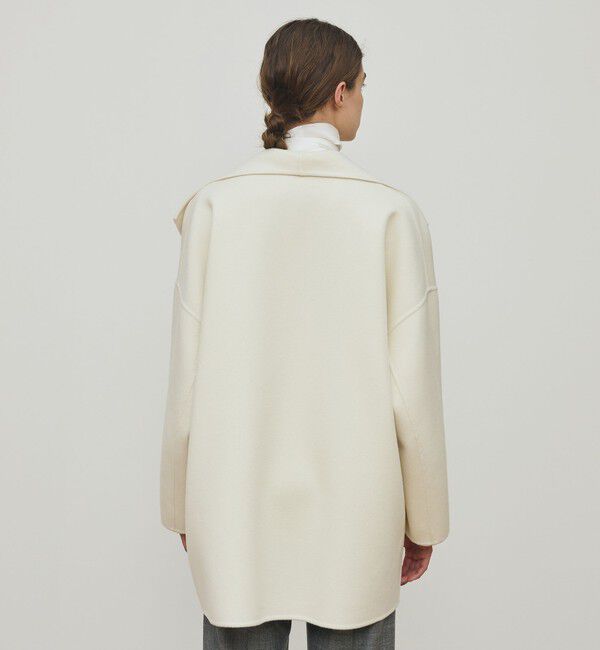 DES PRES「ダブルフェイスメルトンビーバー ウィングカラーコート」|その他|