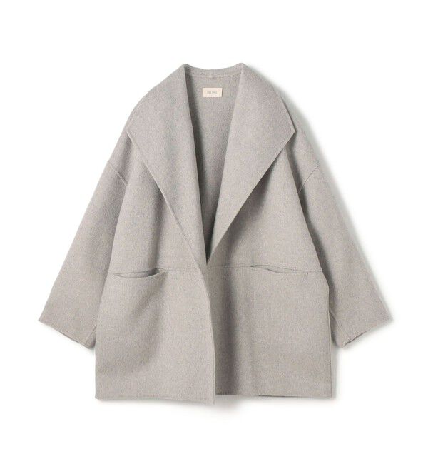 DES PRES「ダブルフェイスメルトンビーバー ウィングカラーコート」|その他|