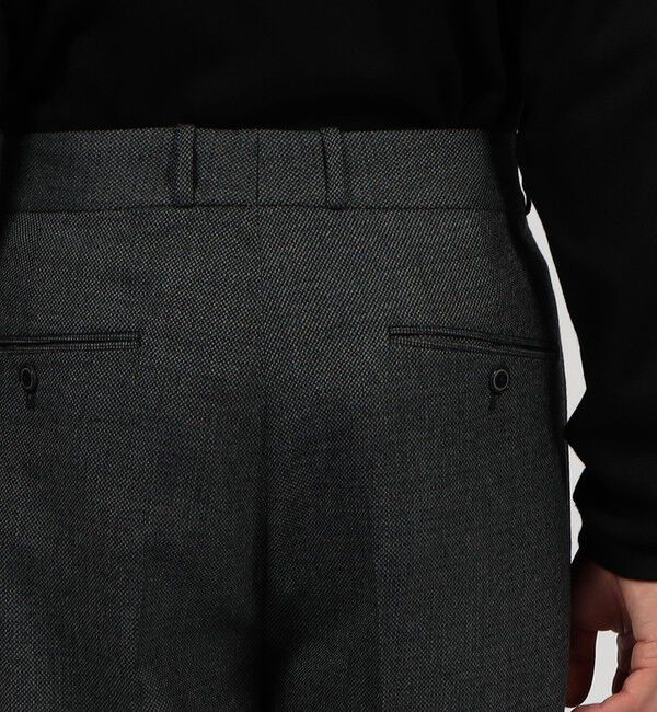 TOMORROWLAND MENS「フランネラーナ 2プリーツパンツ」|スラックス|