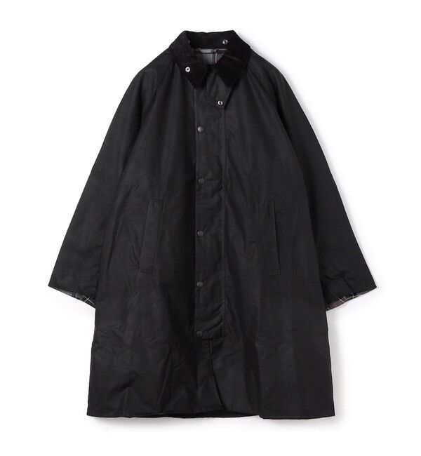 TOMORROWLAND BUYING WEAR「Barbour  MODIFIELD EXMOOR ワックスコットン コート」|ダッフルコート|19 ブラック