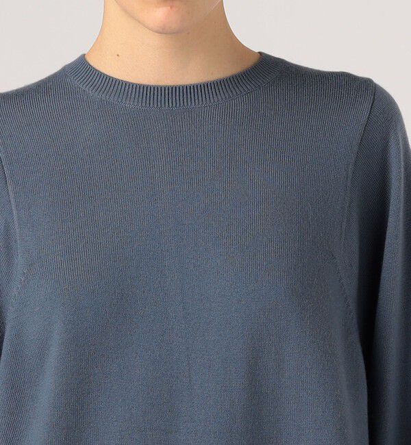 Ballsey「エクストラファインウール バックスリットプルオーバー」|ニット・セーター|