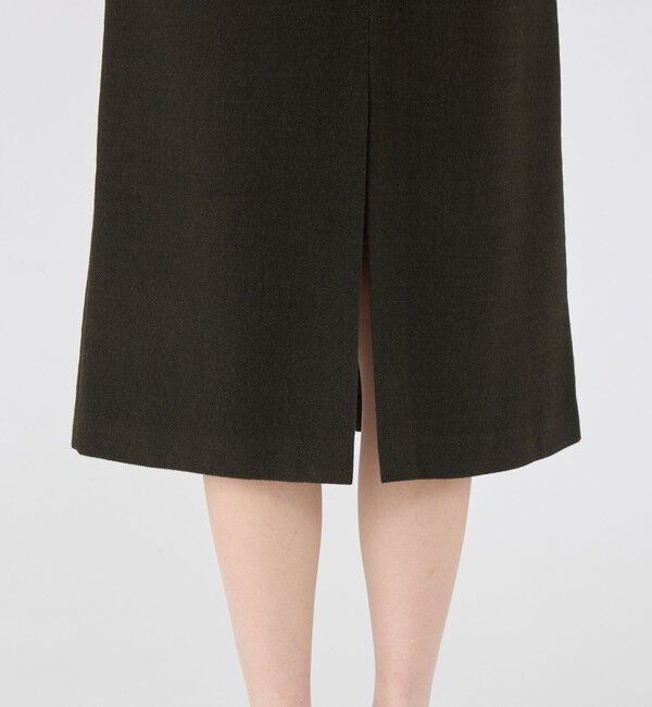 MACPHEE「【WEB限定】ツイーディーサージ Vネックジャンパースカート」|ジャンパースカート|