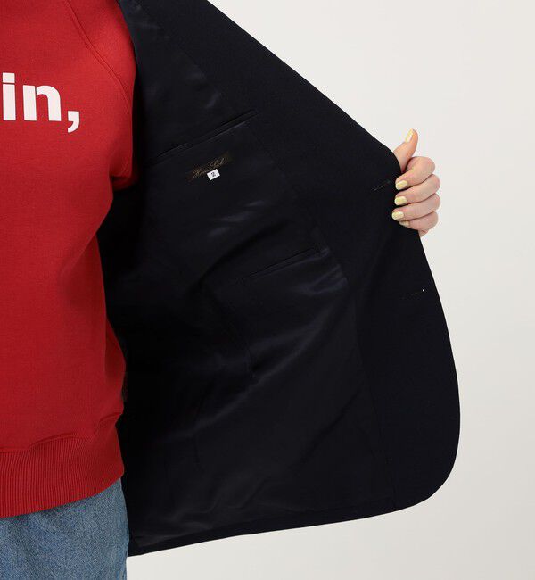 TOMORROWLAND GOODS「HAVERSACK シングルブレストブレザー」|テーラードジャケット|