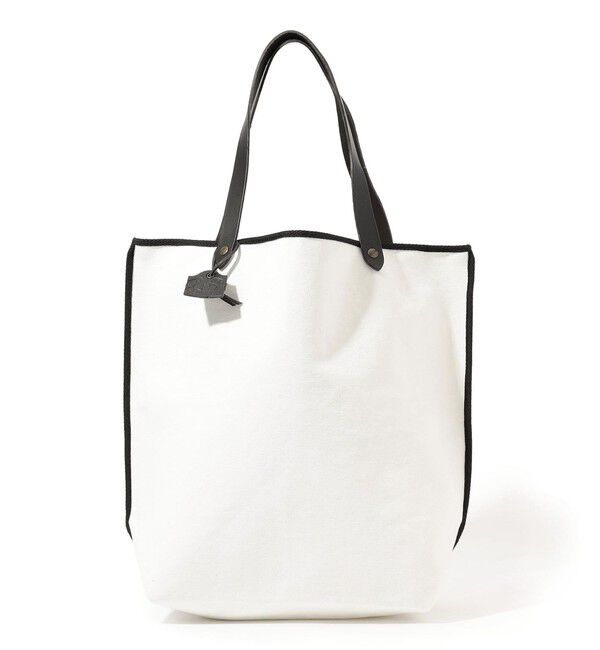 TOMORROWLAND GOODS「TAMPICO コットンキャンバス トートバッグ」|トートバッグ|11 ホワイト