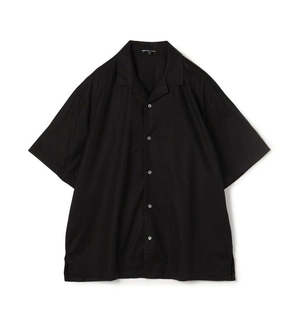 JAMES PERSE「ストレッチポプリン オープカラーシャツ MCOE3790」|シャツ・ブラウス|19 ブラック