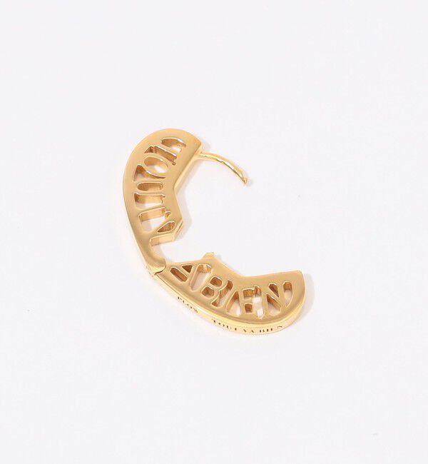 TOMORROWLAND GOODS「PLOW Lettering heart ピアス」|ピアス|
