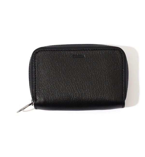 TOMORROWLAND GOODS「TEMBEA MINI ZIP GOAT ウォレット」|財布|19 ブラック