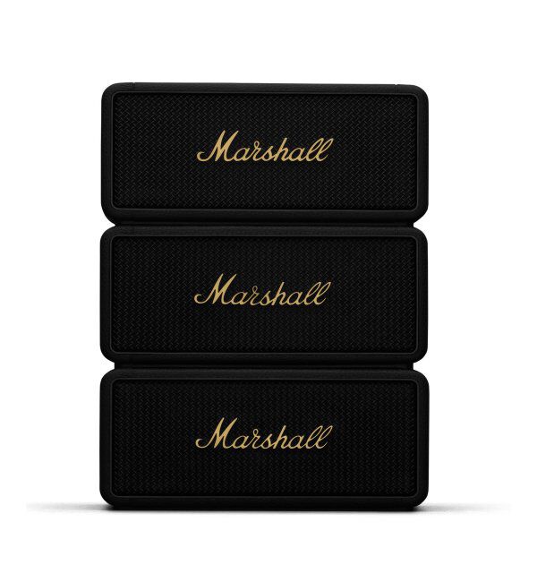 journal standard Furniture「★【Marshall/マーシャル】MIDDLETON BLACK AND BRASS ミドルトン スピーカー」|電化製品|