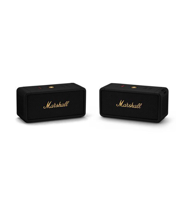 journal standard Furniture「★【Marshall/マーシャル】MIDDLETON BLACK AND BRASS ミドルトン スピーカー」|電化製品|