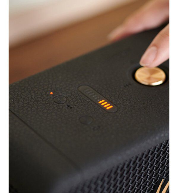 journal standard Furniture「★【Marshall/マーシャル】MIDDLETON BLACK AND BRASS ミドルトン スピーカー」|電化製品|