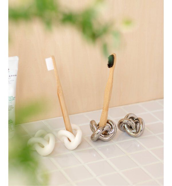journal standard Furniture「TOOTHBRUSH STAND　歯ブラシスタンド シルバー」|トイレタリー・ランドリーグッズ|