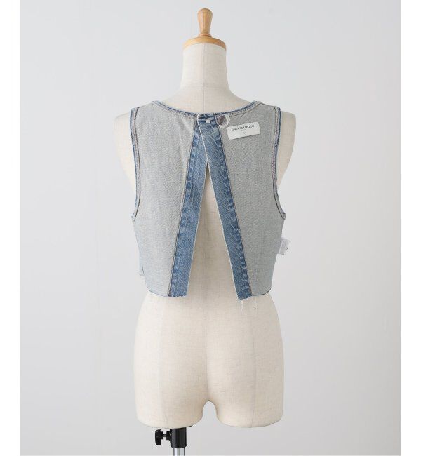 JOINT WORKS「ONE TEASPOON/ PACIFICA CROPPED DENIM TOP」|Tシャツ・カットソー|