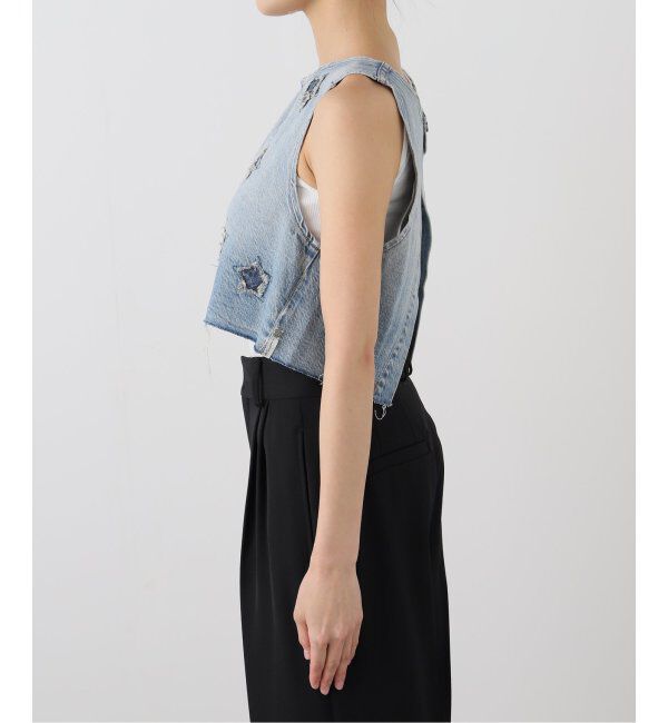 JOINT WORKS「ONE TEASPOON/ PACIFICA CROPPED DENIM TOP」|Tシャツ・カットソー|