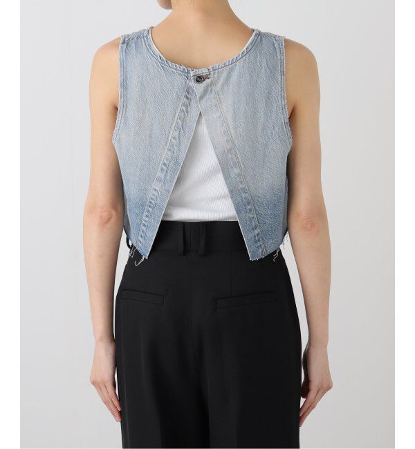 JOINT WORKS「ONE TEASPOON/ PACIFICA CROPPED DENIM TOP」|Tシャツ・カットソー|