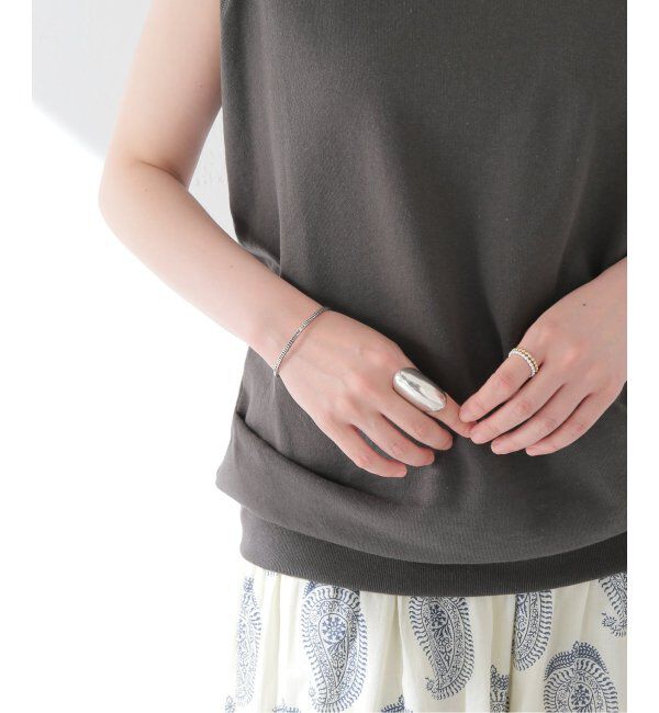 Plage「ERICKA NICOLAS BEGAY/エリッカ ニコラス ビゲイ SV SQ STAMPバングル」|ブレスレット・バングル|