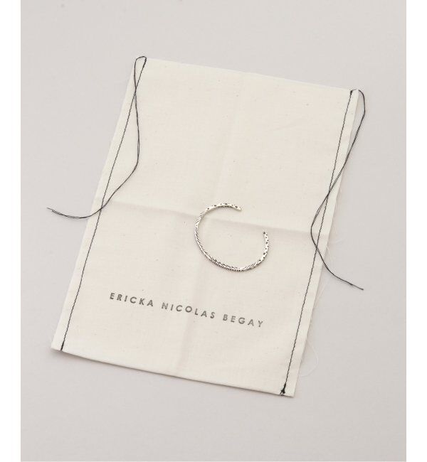 Plage「ERICKA NICOLAS BEGAY/エリッカ ニコラス ビゲイ SV SQ STAMPバングル」|ブレスレット・バングル|