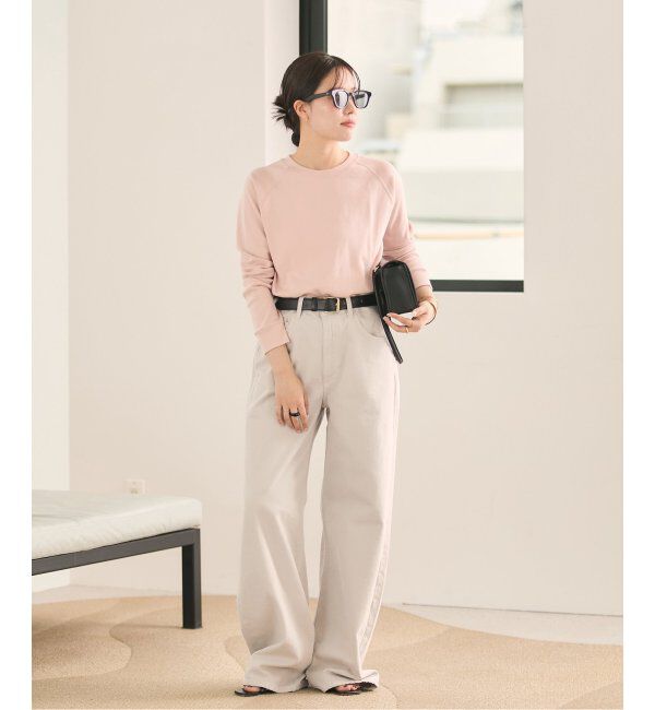 Plage「《追加》premiumフライス long Tシャツ」|Tシャツ・カットソー|