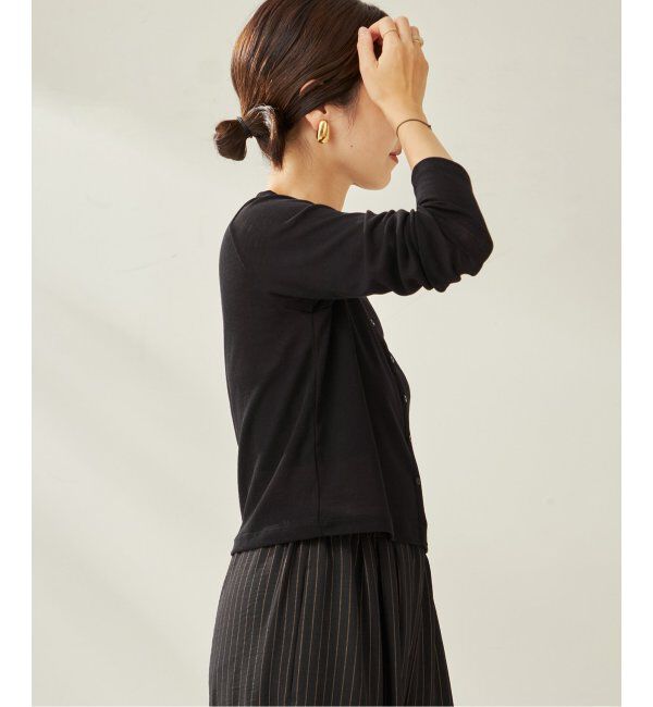 Plage「SHEER カーディガン トップス」|カーディガン|