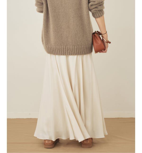 Plage「《追加》Washable Fibril フレア スカート」|スカート|