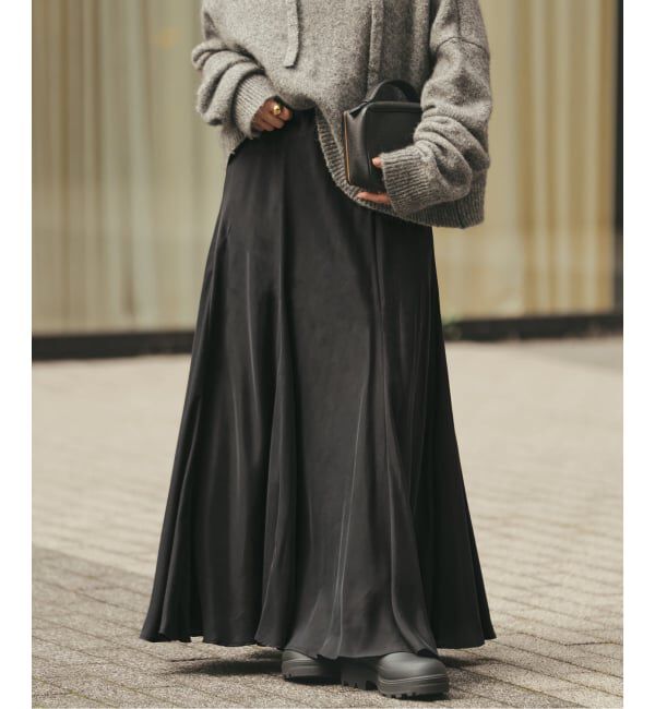 Plage「《追加》Washable Fibril フレア スカート」|スカート|