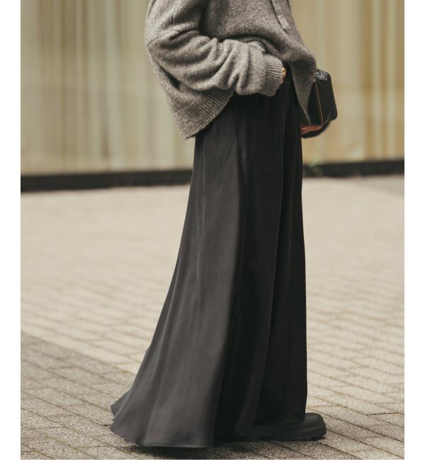 Plage「《追加》Washable Fibril フレア スカート」|スカート|