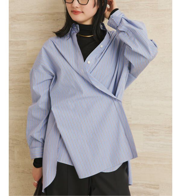 Plage「《追加予約》R&rsquo;IAM カシュクールシャツ」|シャツ・ブラウス|