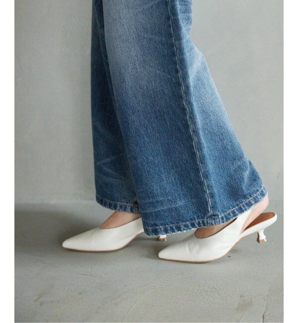 SLOBE IENA「SLOBE バッグスリングパンプス」|パンプス|