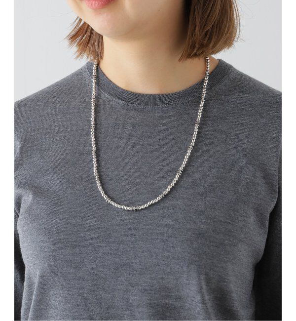 SLOBE IENA「《追加》SLOBE ランダムメタルビーズネックレス」|ネックレス|