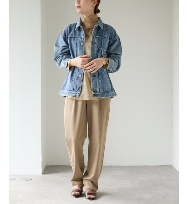 VERMEIL par iena「オーガンジーハイネックブラウス」|シャツ・ブラウス|