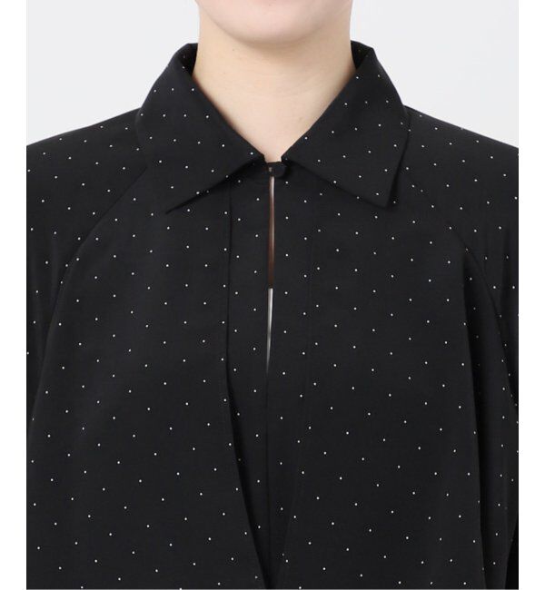 IENA「《WEB限定/追加》ドットサッシュワンピース」|ワンピース|