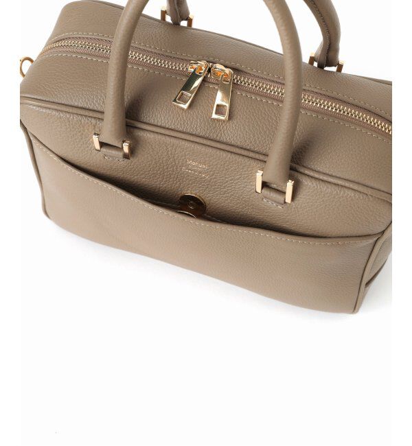 IENA「《追加3》Manuel MILANO/マニュエルミラノ レザーバッグ」|ハンドバッグ|