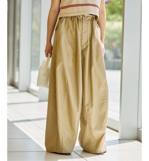 IENA LA BOUCLE「IENA LA BOUCLE スラブバックサテンパンツ2」|その他|