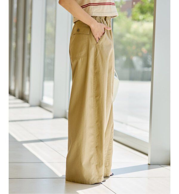 IENA LA BOUCLE「IENA LA BOUCLE スラブバックサテンパンツ2」|その他|