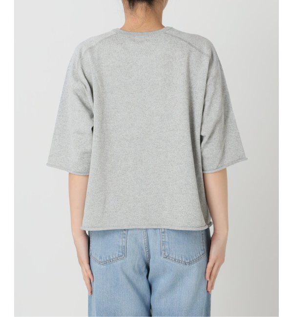 IENA「LEVITAロゴ ハーフスリーブプルオーバー」|ニット・セーター|