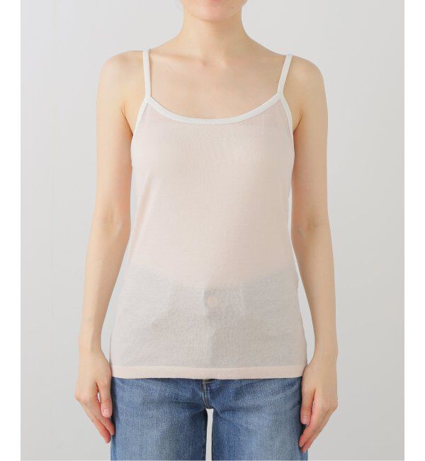 IENA「リンガーキャミソール」|ニット・セーター|