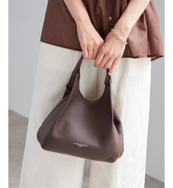 IENA「GIANNI CHIARINI/ジャン二 キアリー二  DUA デュア ショルダーバッグ」|ショルダー・メッセンジャー|